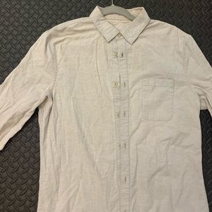 Men’s Lululemon Long Sleeve Button Down. Size med.